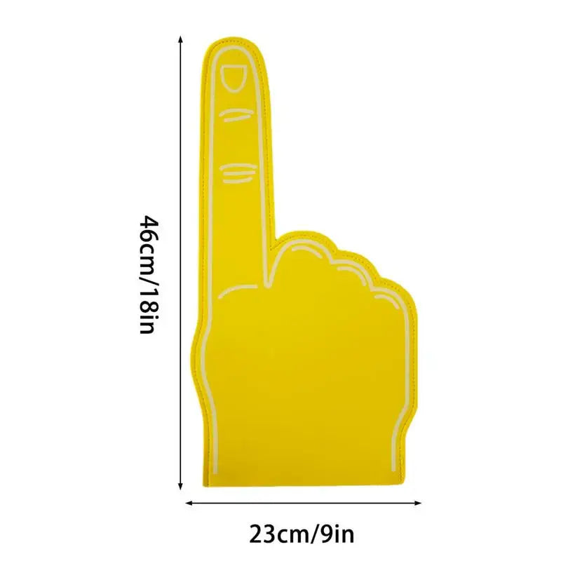Foam Finger Universal Large Foam Hand Sports Cheerleading Props Sports Favors Cheering Palm Party Props Finger for Sports Events