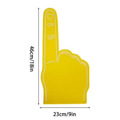 Foam Finger Universal Large Foam Hand Sports Cheerleading Props Sports Favors Cheering Palm Party Props Finger for Sports Events