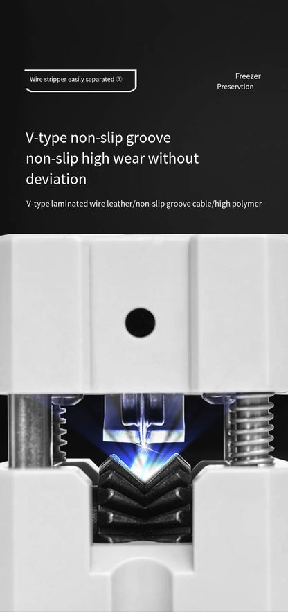 Manual Wire Stripping Made Easy - Powered Wire Stripper Machine, Copper Wire Stripper, Drill Wire Stripper, Electric Wire Stripp