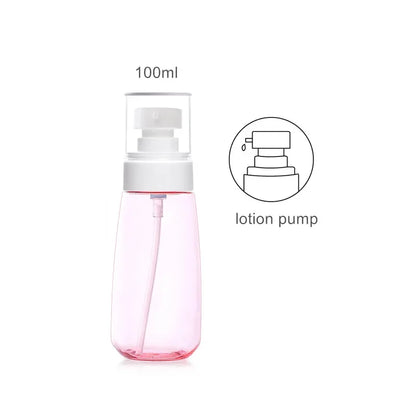 30ml 60ml 100ml UPG Fine Mist Spray Bottle Plastic Bottl Lotion Pump Travel Perfume Water Bottles Refill