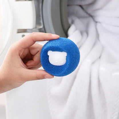 Pet Hair Remover for Washing Machine Reusable Cats Dogs Fur Sticker Hair Brush Lint Dust Collector Dryer Cleaning Laundry Tools