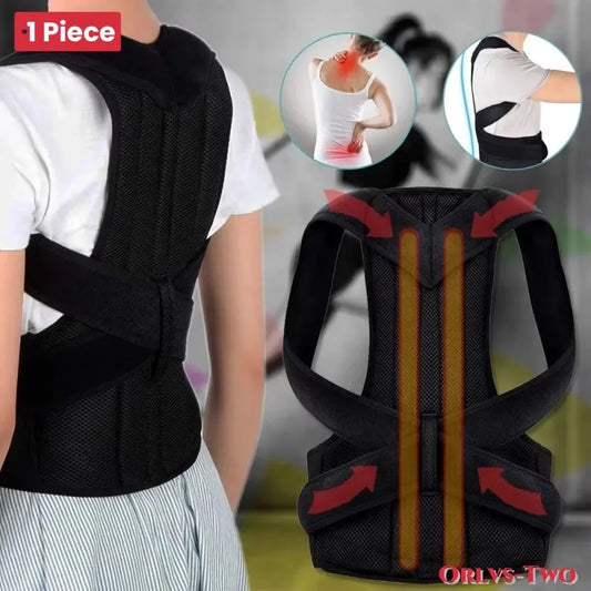 Male And Female Back Posture Corrector Shoulder Posture Corrector With Waist Support Used To Improve Posture ﻿
