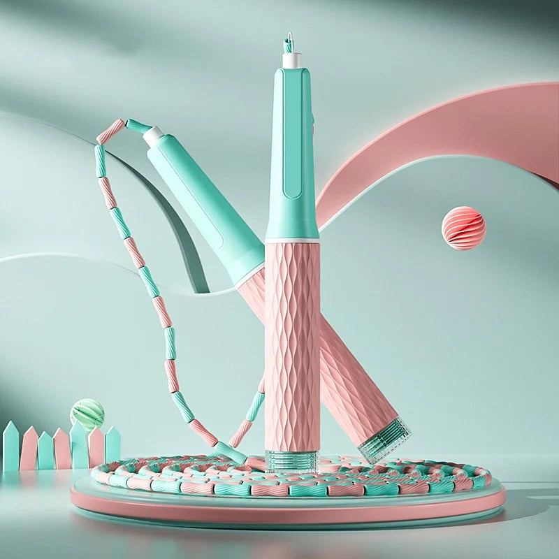 djustable Bamboo Jump Rope Tangle Free Design With Soft Beads For Kids School Sports Home Cardio Training Equipment