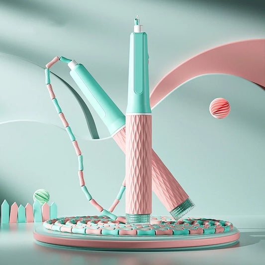 djustable Bamboo Jump Rope Tangle Free Design With Soft Beads For Kids School Sports Home Cardio Training Equipment