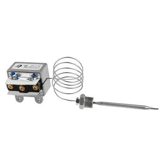 232℃ /450℉ Thermostat High Limit Safety Fryer Switch For 3/8 "-18 NPT 1177 Gas Fryer High Limit Safety Deep Fryer Thermostats