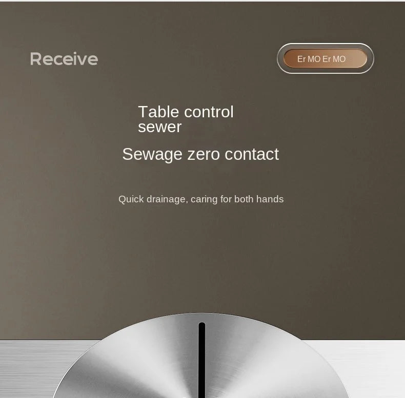 Nano 304 Stainless Steel Sink Waterfall Large Single Slot Kitchen Sink Vegetable Sink Stainless Steel Sink Household Sink