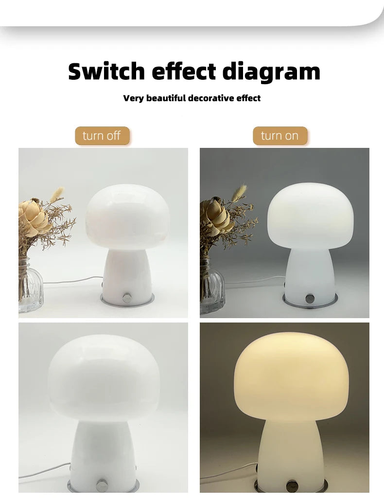 Led Lights for Room Decor Aesthetics Work Light Leds Led Desk Lamp Lamps Bedside Table Bedroom Decoration Home Nightlight Gift