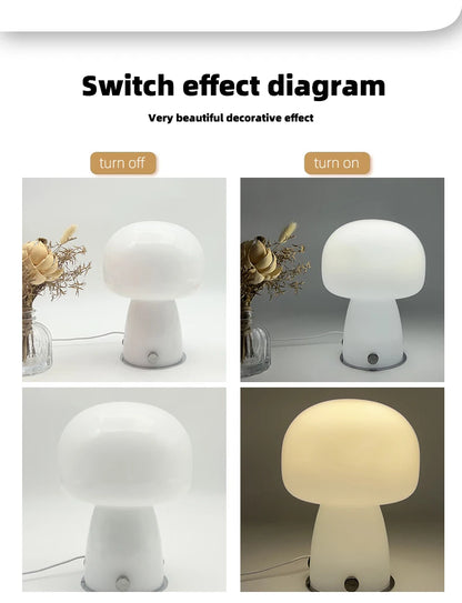 Led Lights for Room Decor Aesthetics Work Light Leds Led Desk Lamp Lamps Bedside Table Bedroom Decoration Home Nightlight Gift