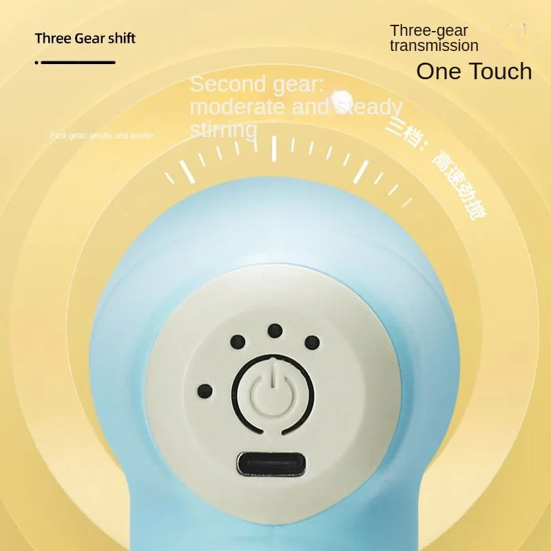 USB Handheld Blender, Silicone Brush, Electric Bottle Washing Machine, Wireless Egg Beater, Multi functional Food Mixing Blender