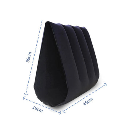 Wedge Pillow Triangle Cushion Exotic Funny Love Position Cushion Game Inflatable Magic Triangle Inflatable Pillow for Couples