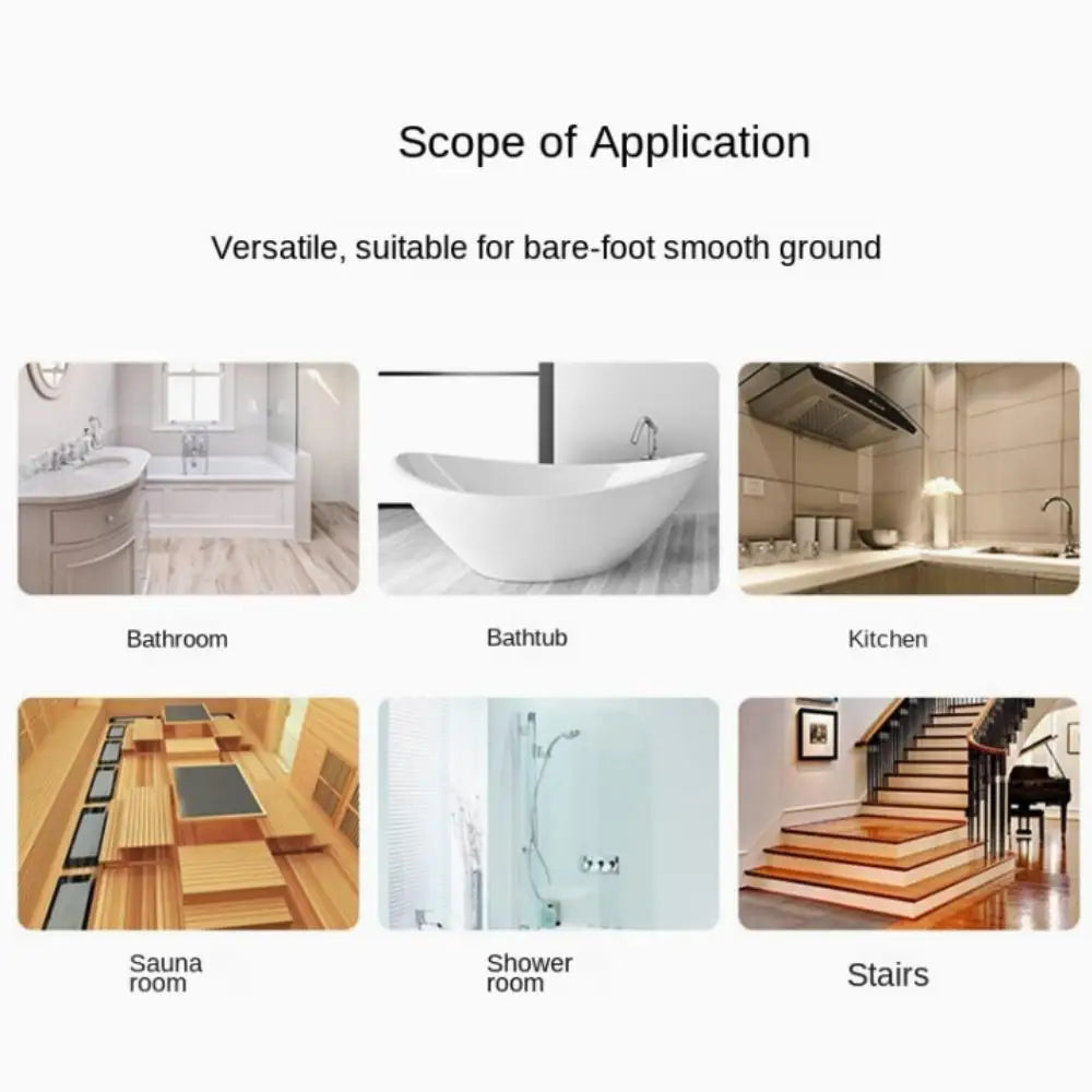 New Anti-Slip Strips Shower Stickers Bath Safety Strips Transparent Non Slip Strips Stickers for Bathtubs Showers Stairs Floors