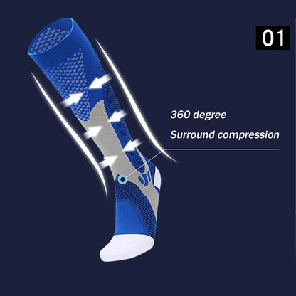 BraceTop 1 Pair Sports Stockings Compression Golf Sport Socks Medical Nursing Stockings Prevent Varicose Veins Socks Rugby Socks