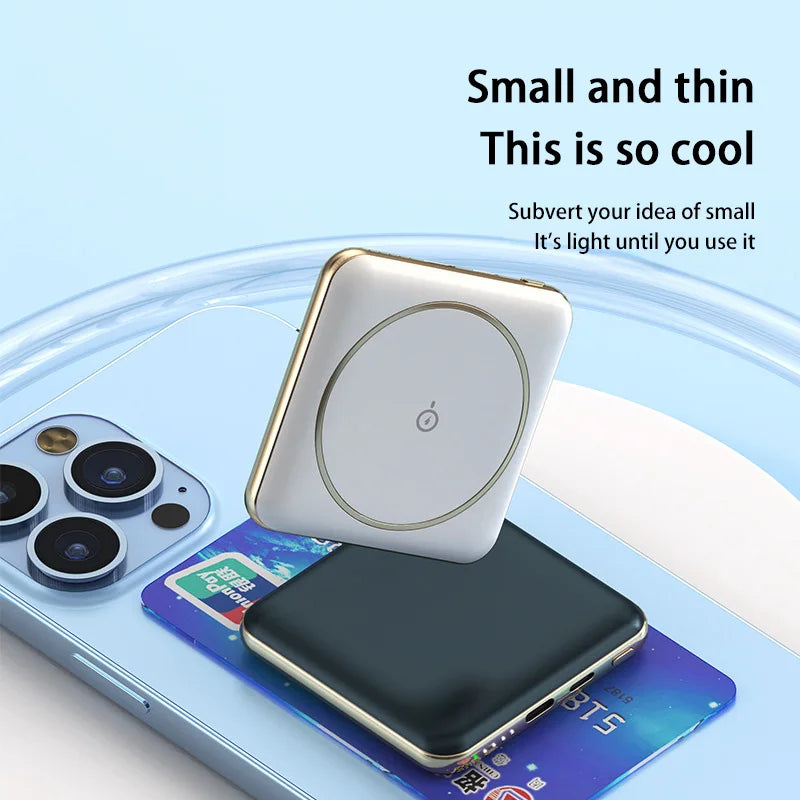 30000mAh Large Capacity Super Fast Charging YM-545 Portable Power Bank Magnetic Wireless Charging Power Bank Mobile Power Bank