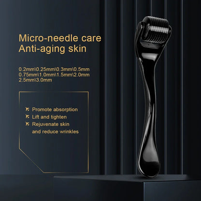 Titanium Derma Pen Roller Hair Growth Beard 540 Microneedle Roller for Facial Skin Care MTS Micro Needle Roller Mesotherapy Use