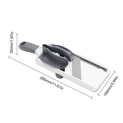 Safe Mandoline Food Slicer Easy To Clean Mandolin French Fry Cutter Adjustable Thickness for Speedy Slicing of Fruits Vegetables