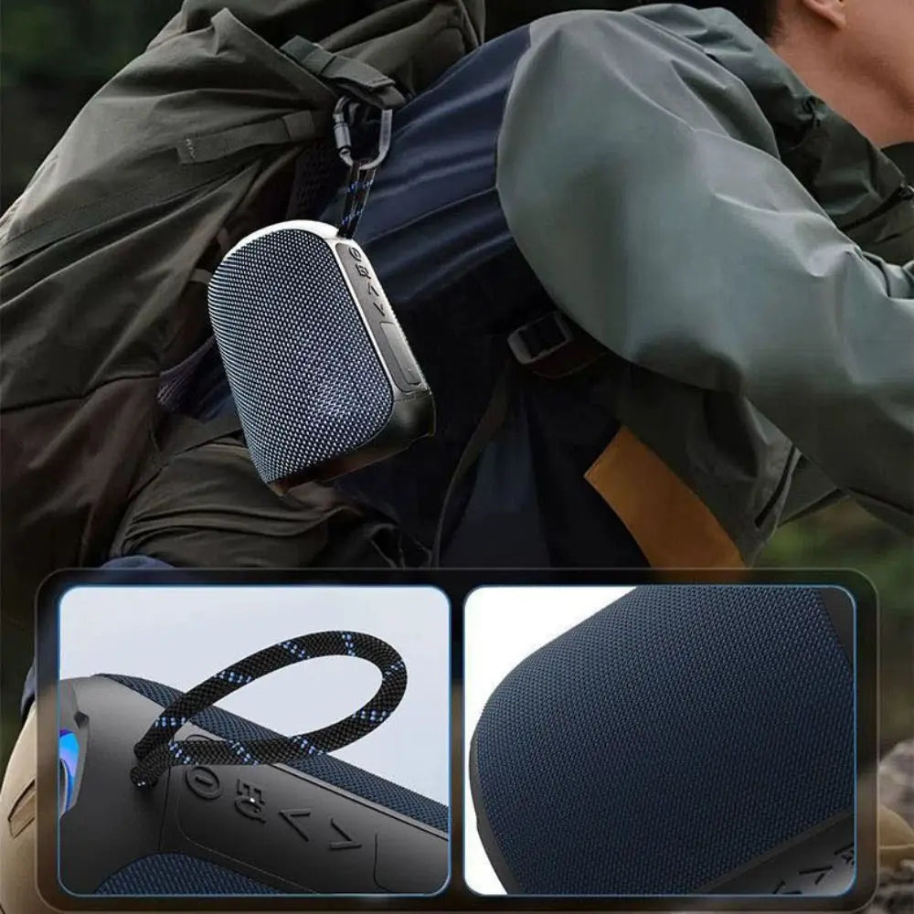 Sound Bluetooth Speaker TWS Stereo Portable Loudspeaker IPX5 Waterproof with Rope Wireless Bluetooth Speaker Music Player