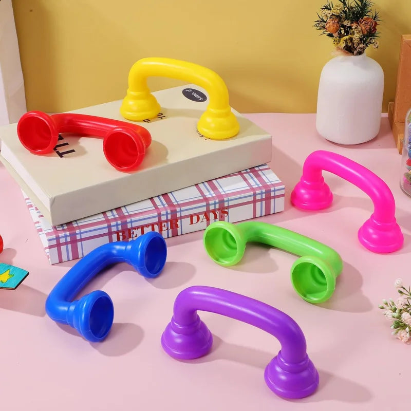 6/12/18Pcs Reading Phone, Auditory Feedback Whispering Phone Classroom Operational Adult, PC Based