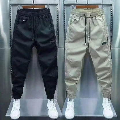 Joggers Cargo Pants Men Streetwear Hip Hop Sweatpants Male Casual Harem Trousers Summer Harajuku Brushed Pants Men