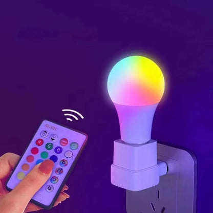 24 Key Remote Control Smart Lamp Atmosphere Light 16 Colors RGB Bulb LED Multicolor Bulb E27 220V Household Lighting Dimmable