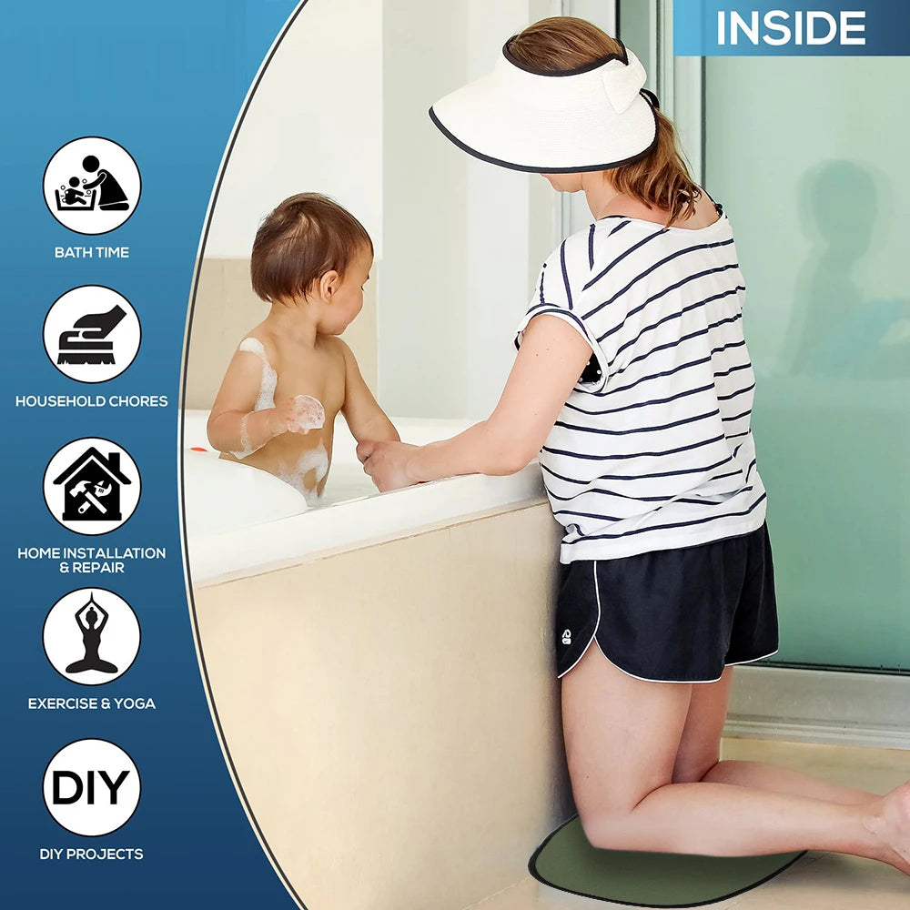 1Pcs Kneeling Pad Thick Extra Large High Density Foam Comfort Knee Pad for Work Gardening Yoga Exercise Garden 49CMx30CM