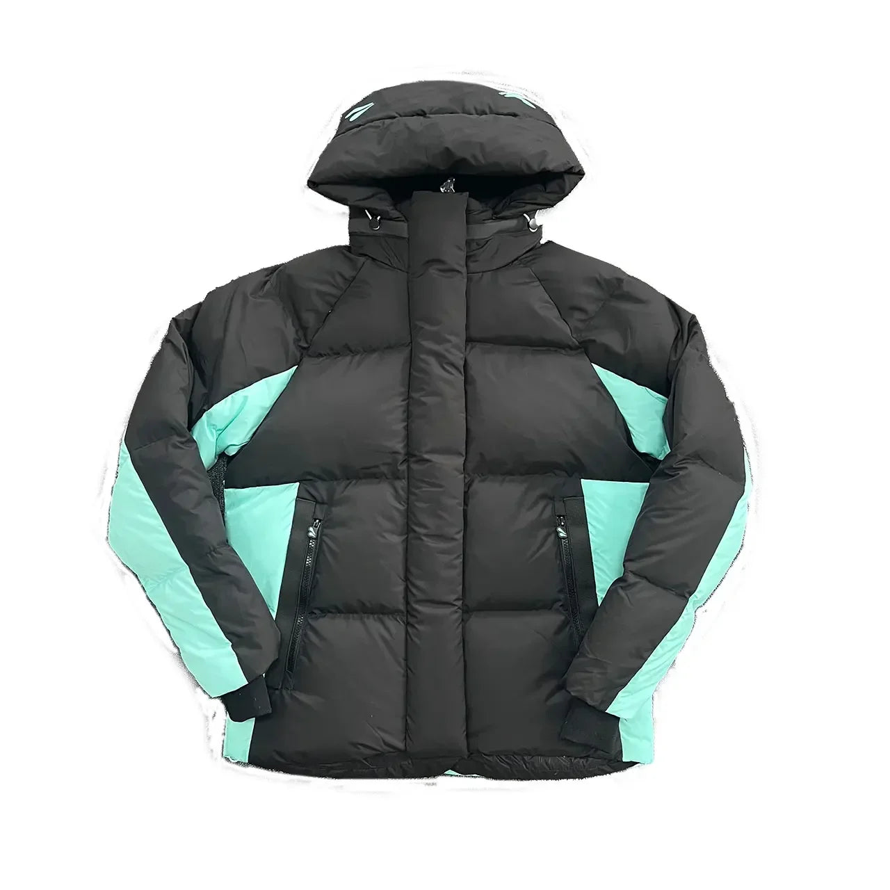 Winter Men Plush Thick Warm Jacket Hoodies Centre Cee Fashion Down Jacket BlackBlue Y2k Streetwear Clothing Mens Coat