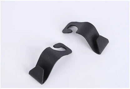 Durable Hidden Car Interior Hooks - Small Seat Back & Headrest Hooks for Vehicle Storage Solutions Car Supplies