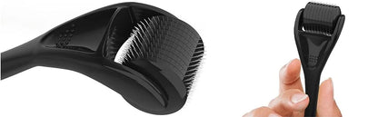 540 Needles for Facial Body Hair Growth Derma Roller for Skin Beard 0.2mm 0.25mm 0.3mm Needle Micro Face Roll Tool