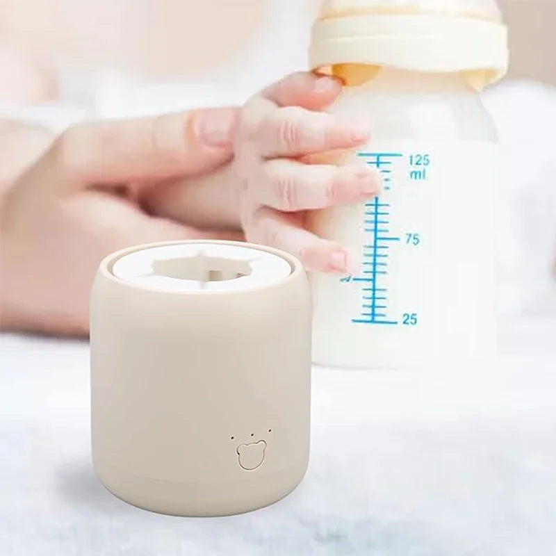 Infant Bottle Mixer Electric Automatic Mix Warm Formula Bottle Instantly Shaker USB Charging Hands Free Simple Cleaning Machine