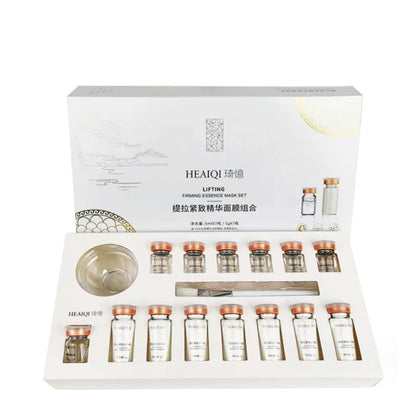 Face Collagen Peptide Hyaluronic Acid Face Mask DIY Hyaluronic acid V Face Lifting Firming Skin Rejuvenation Mask Skin Care