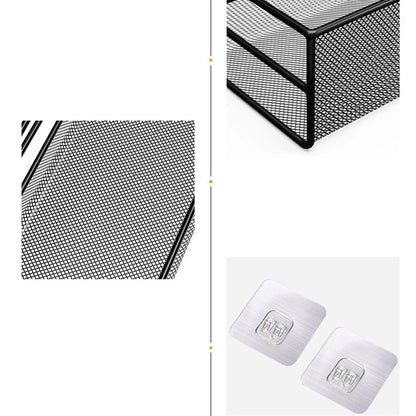 Wall-Mount Bathroom Shelf Shower Shampoo Rack Toilet Accessories Kitchen Free Punch Condiment Storage Basket Bathroom Organizer