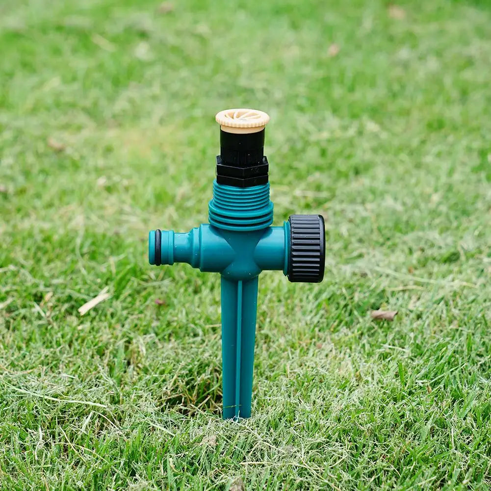 Garden Sprinkler 360° Rotation Irrigation Watering System Agriculture Ground Automatic Tube Adjustable Plug Buried Atomization