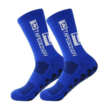 Anti-Slip Football Socks High Quality Soft Breathable Thickened Sports Socks Running Cycling Hiking Men Women Soccer Socks