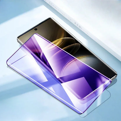 9H Tempered Glass For Vivo X100 Ultra X100Pro 3D Curved Screen Protector On VIVO X100S Pro Clear Anti Blue Light Glass