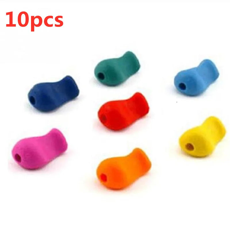 5-10pcs Writing Corrector Finger Posture Correction Tool Trainer Children's Pen Writing Assistant Grip Suit Student Stationery