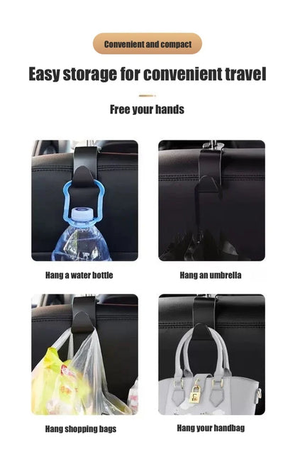 Car headrest hooks Multi-functional seat hooks Car storage equipment Car interior accessories