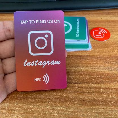 NFC Card for Google Review Business Card NFC215 504Bytes review us on Google