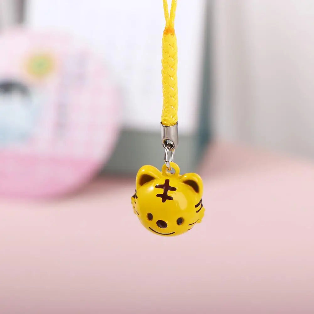 for Phone Cartoon Bell Pendant DIY Keychain Bear Bunny Phone Dolls Phone Lanyard Phone Bell Straps Mobile Phone Straps
