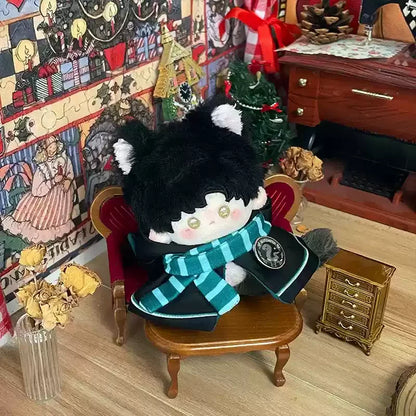 10cm Cotton Doll Academy Magic Cloak Series Doll Clothes Doll Doll Universal Kawaii Hooded Set Dress Up