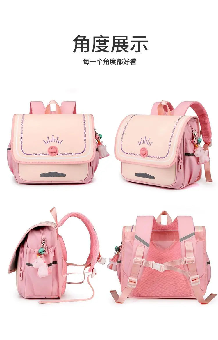 New Fashion School Bags for Boy Luxury Brand Children Backpack Japanese Style Girl Student Book Bag Kids Large Primary Schoolbag