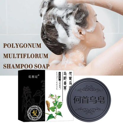 Hair Shampoo Soap Polygonum Multiflorum Shampoo Soap Black Bar Soap Polygonum Multiflorum Shampoo And Conditioner