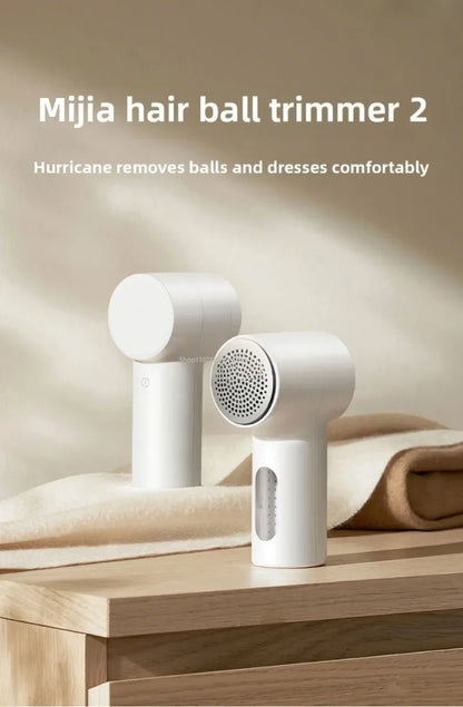 XIAOMI MIJIA Lint Remover 2,Fabric Shaver Clothes,180min Battery,6-Blade Strong Suction,USB Rechargeable,Fluff Pellet Removers