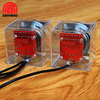 Portable BL Speaker Production Kit Electronic DIY Parts Transparent Speaker Parts Welding Training Accessories Audio Parts DIY