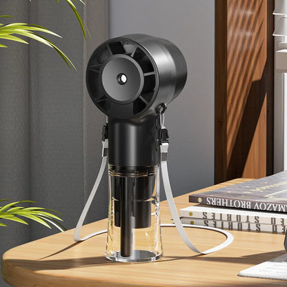 Mini Handheld Fan Portable Misting Fans Adjustable Handheld Fan for Commuters Water Humidifier Cooling Gadget