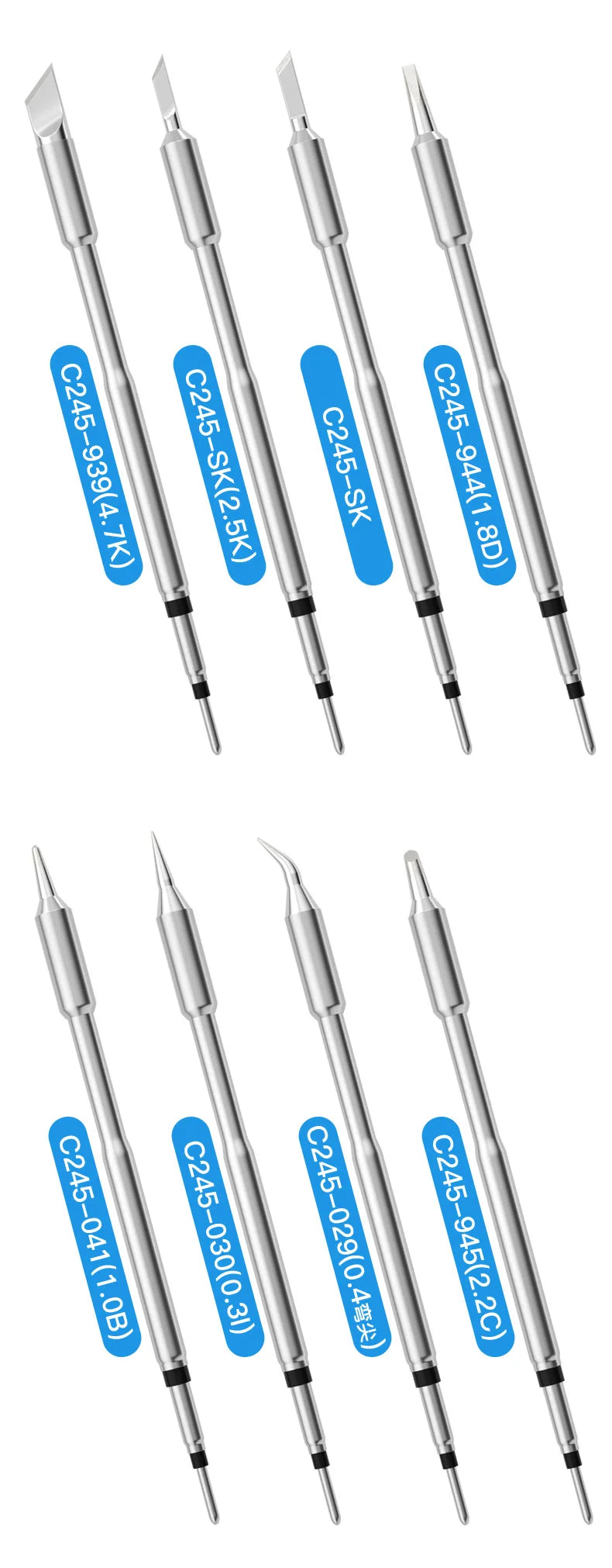 C245 electric soldering iron tips for JBC  iron soldering station constant temperature solder iron head
