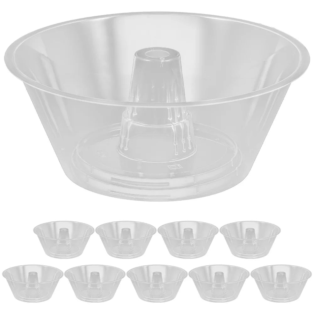 10pcs Convenient Drink Cup Bowls Snacks and Drink Cup Bowl Portable Drink Cup TopBowls Convenient Outdoor Food Bowls