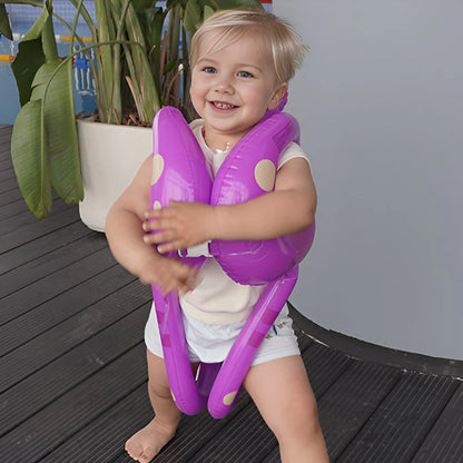 PVC Drifting Safety Vest Lightweight Inflatable Buoyancy Vest Portable Adjustable Webbing Safety Buckle Swim Pool Accessories