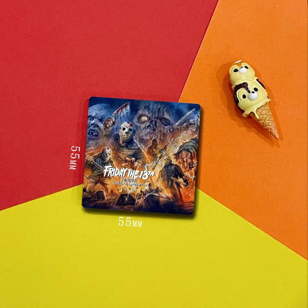 F-Friday The 13th Pattern Refrigerator Magnets Personalized Photo Refrigerator Magnets High-end Refrigerator Photo Magnets