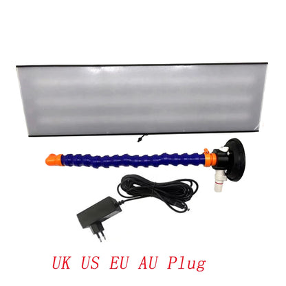 6 LED PDR King Car Dent Lamp 3 Strips  Line Board Paintless Dent Repair Tool 12v Car Dent lamp Board car dent Tools LED Light