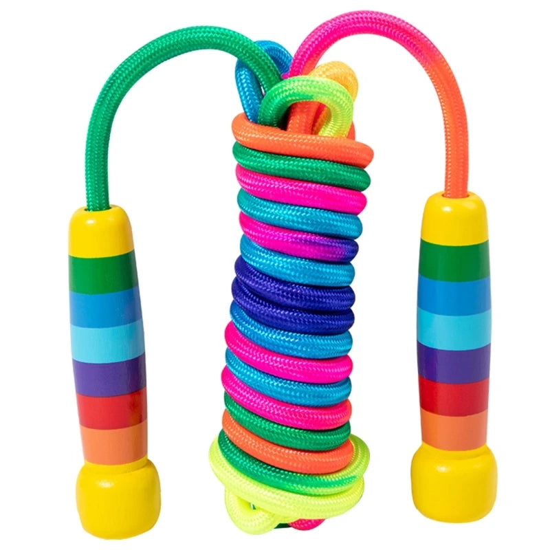 2.5m/5m Children Adjustable Skipping Rope with Handle Jump Rope Skipping