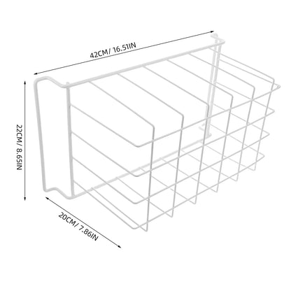 Refrigerator Organizer Bin Clear Plastic Food Storage Organizer Fridge Storage Box With Divider Freezer Pantry Kitchen Organizer